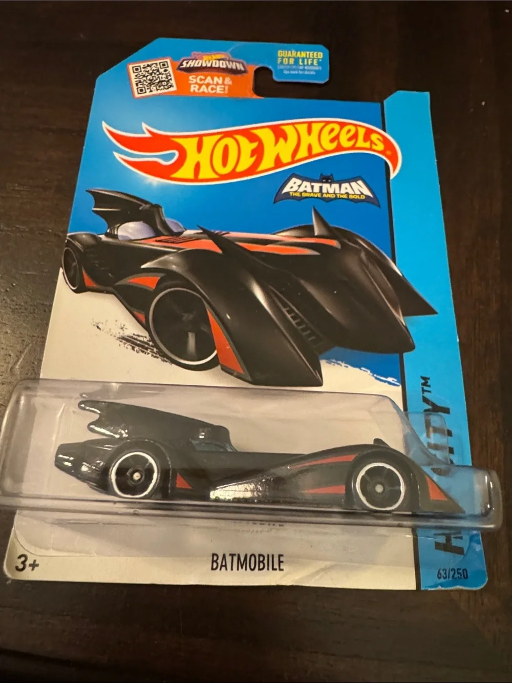 Mattel Hot Wheels Batman Batmobile - Black & Orange 2013